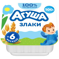 Творог Агуша со злаками с 6 месяцев 3.9%, 100г