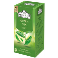 Чай Ahmad Tea Китайский зелёный в пакетиках, 25х2г Чай Ahmad Tea Китайский зелёный в пакетиках, 25х2г