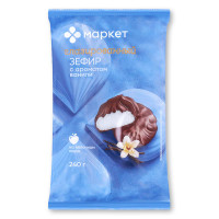 Зефир с ароматом ванили глазированный Маркет, 240г