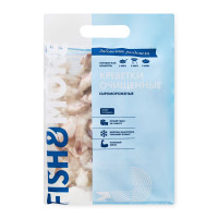 Креветка Ваннамей Fish & More свежемороженая, 500г Креветка Ваннамей Fish & More свежемороженая, 500г