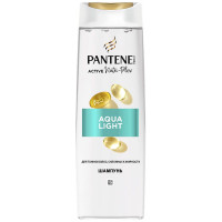 Шампунь для волос женский Pantene Aqua Light питательный, 400мл