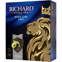 Чай Richard Эрл Грей чёрный с бергамотом в пакетиках, 100х2г Чай Richard Эрл Грей чёрный с бергамотом в пакетиках, 100х2г