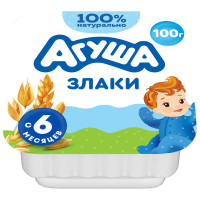 Творожок детский Агуша со злаками с 6 месяцев 3.9%, 100г Творожок детский Агуша со злаками с 6 месяцев 3.9%, 100г