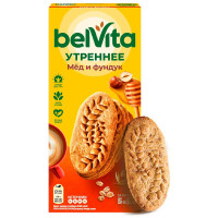 Печенье Belvita Утреннее витаминизированное фундук-мёд, 225г