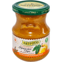 Пюре Artfood абрикосовое с овсяными хлопьями, 270г