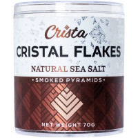 Соль Crista пищевая морская копчёная, 70г