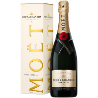 Вино игристое Moёt & Chandon Brut Imperial Champagne AOC белое брют в п/у 12%, 750мл Вино игристое Moёt & Chandon Brut Imperial Champagne AOC белое брют в п/у 12%, 750мл