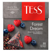 Чай Tess forest dream чёрный в пирамидках 20х1.8г Чай Tess forest dream чёрный в пирамидках 20х1.8г
