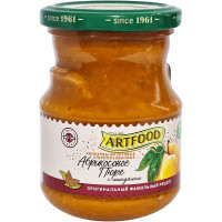 Пюре Artfood абрикосовое с миндалём, 270г