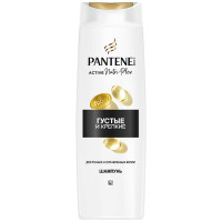 Шампунь для волос женский Pantene густые и крепкие, 400мл