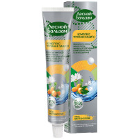Зубная паста Лесной Бальзам основной уход за дёснами и зубами ромашка-облепиха-отвар трав, 75мл Зубная паста Лесной Бальзам основной уход за дёснами и зубами ромашка-облепиха-отвар трав, 75мл