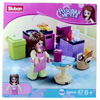 Конструктор Sluban Розовая Мечта Мечта девочки, в ассортименте Конструктор Sluban Розовая Мечта Мечта девочки, в ассортименте