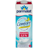 Молоко Parmalat Comfort ультрапастеризованное безлактозное 3.5%, 1л Молоко Parmalat Comfort ультрапастеризованное безлактозное 3.5%, 1л