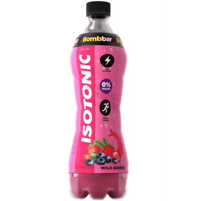 Изображение товара Напиток Bombbar Isotonic Лесные ягоды безалкогольный негазированный, 500мл