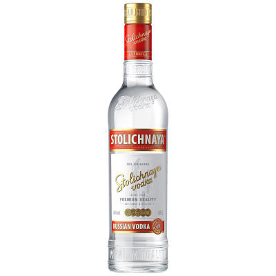 Изображение товара Водка Stolichnaya 40%, 500мл