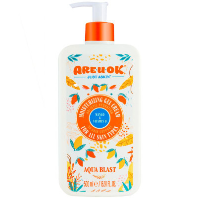 Изображение товара Крем-гель для тела Are U Ok Манго и Витамин В увлажняющий, 500мл