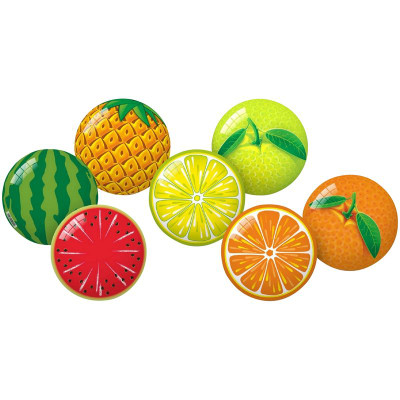 Изображение товара Мяч Фрукты 11см