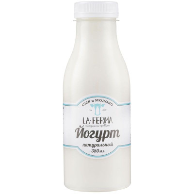 Изображение товара Йогурт La Ferma 3-4.5%, 350мл