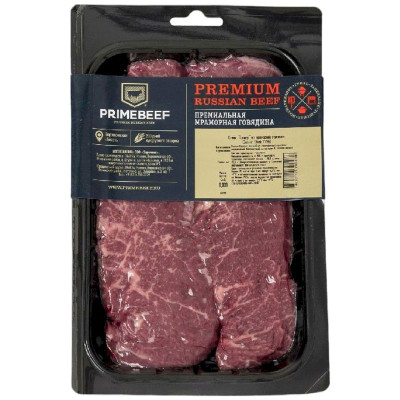 Изображение товара Стейк Primebeef Дэнвер из мраморной говядины охлаждённый, 300г