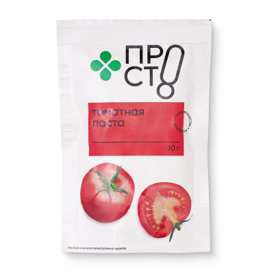 Изображение товара Томатная паста 25% Пр!ст, 70г