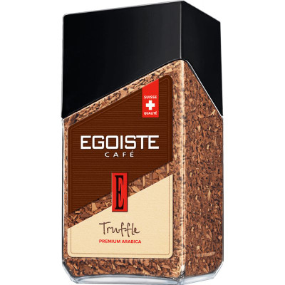 Изображение товара Кофе Egoiste Truffle натуральный растворимый сублимированный, 95г