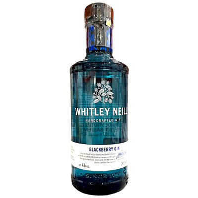 Изображение товара Джин Whitley Neill Blackberry дистиллированный 43%, 200мл