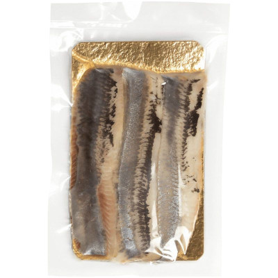 Изображение товара Сельдь тихоокеанская филе без кожи соленая, 200г