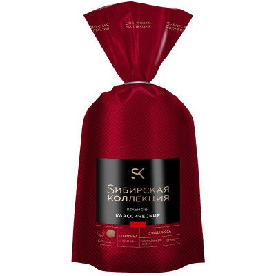 Изображение товара Пельмени Сибирская Коллекция классические категория В, 700г