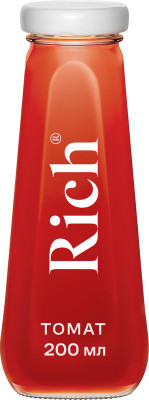 Изображение товара Сок Rich томатный с солью, 200мл