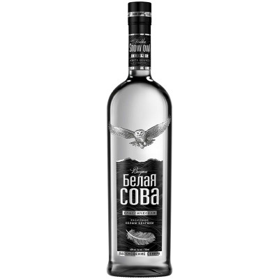 Изображение товара Водка Белая Сова Классическая 40%, 700мл