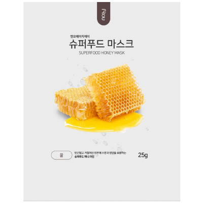 Изображение товара Маска тканевая для лица Nohj Super Food с медом, 25г