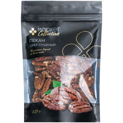 Изображение товара Орех Пекан очищенный сушеный Market Collection,120г