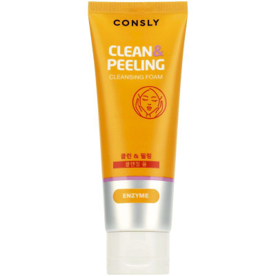 Изображение товара Пенка для лица Consly Clean & Peeling энзимная обновляющая с папаином, 120мл