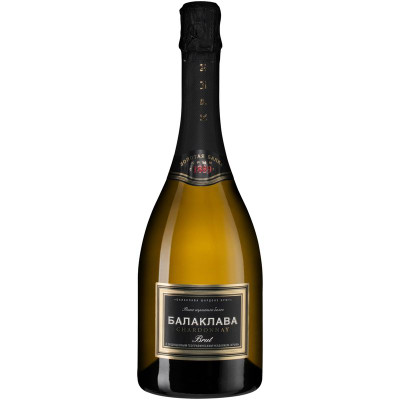 Изображение товара Вино игристое Балаклава Шардоне белое брют 12.5%, 750мл