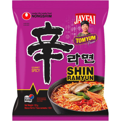 Изображение товара Лапша Nongshim Шин Рамен Том Ям, 123г