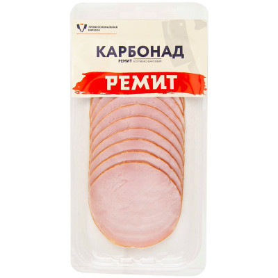 Изображение товара Карбонад Ремит варёно-копчёный нарезка, 150г
