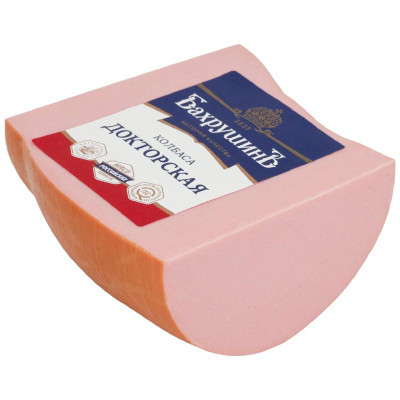 Изображение товара Колбаса варёная Бахрушинъ Докторская категория А