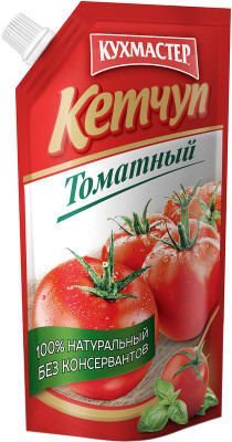 Изображение товара Кетчуп Кухмастер Томатный, 260г