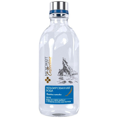 Изображение товара Вода природная негазированная Маркет Collection, 330мл