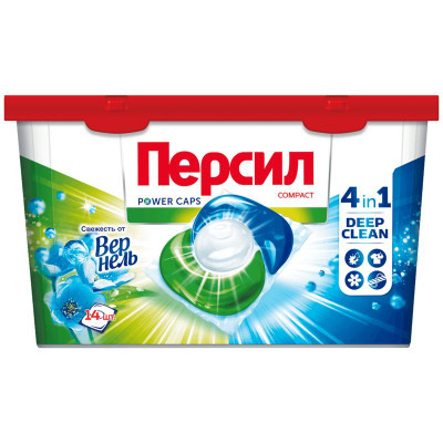 Изображение товара Капсулы для стирки Persil Свежесть от Вернель 14шт, 210г