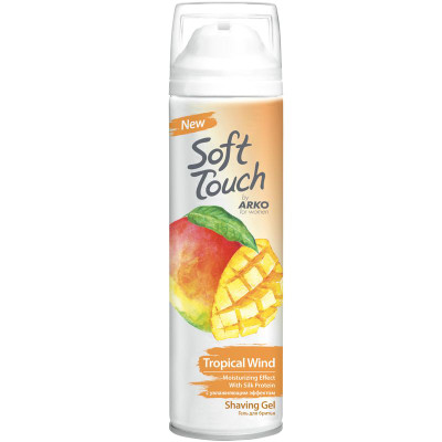 Изображение товара Гель для бритья Arko Soft Touch For Women тропическая свежесть, 200мл