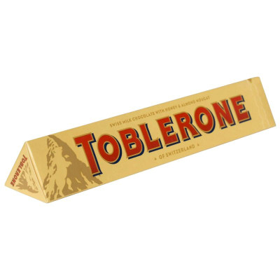 Изображение товара Шоколад Toblerone молочный с медово-миндальной нугой, 100г