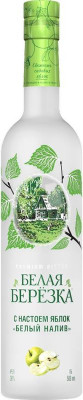 Изображение товара Настойка Белая Берёзка Белый налив горькая 38%, 500мл