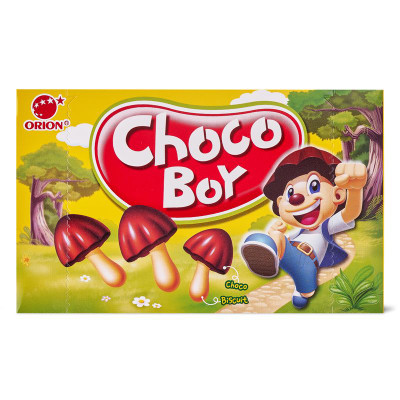 Изображение товара Печенье Orion Choco Boy с обогащающей добавкой, 45г