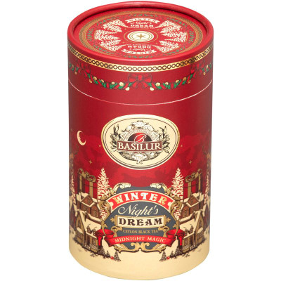 Изображение товара Чай черный Basilur Winter Night's Dream Магия полуночи, 75г