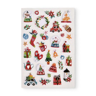 Изображение товара Наклейки Рождественские Маркет в ассортименте