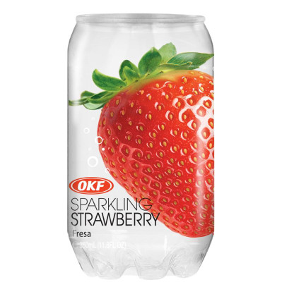 Изображение товара Напиток газированный Okf Клубника, 350мл