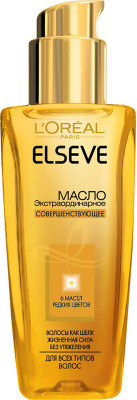 Изображение товара Масло для волос Elseve Экстраординарное 6 масел, 100мл