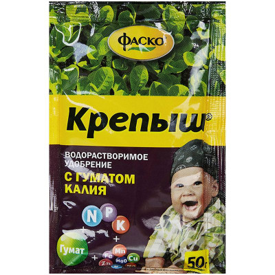 Изображение товара Удобрение Фаско Крепыш для рассады, 50г