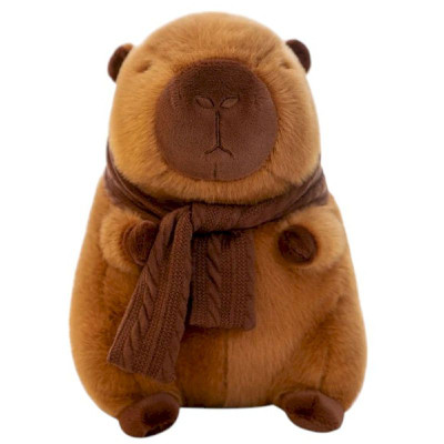Изображение товара Мягкая игрушка Капибара с шарфом